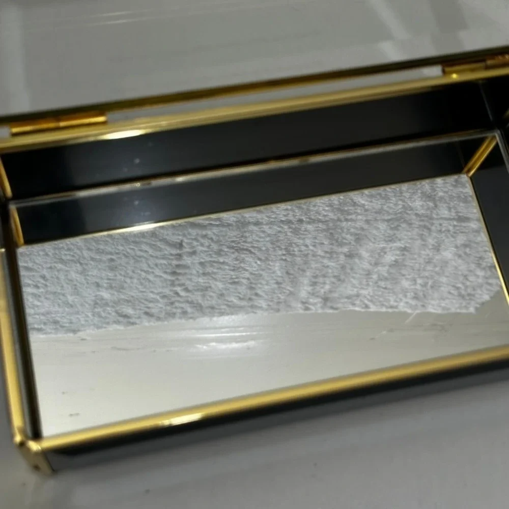 Kate Spade Black Glass Gold Trim Jewelry Box When In Doubt Something Sparkling